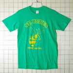 古着USA(アメリカ)製ST.BEDESプリント半そで丸首Tシャツ【Stedman】