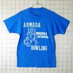 古着USA(アメリカ)製armada middle school bowling Tシャツ