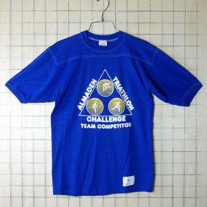 古着USA(アメリカ)製almaden triathlon challengeプリントTシャツ【GULF COAST sportswear】