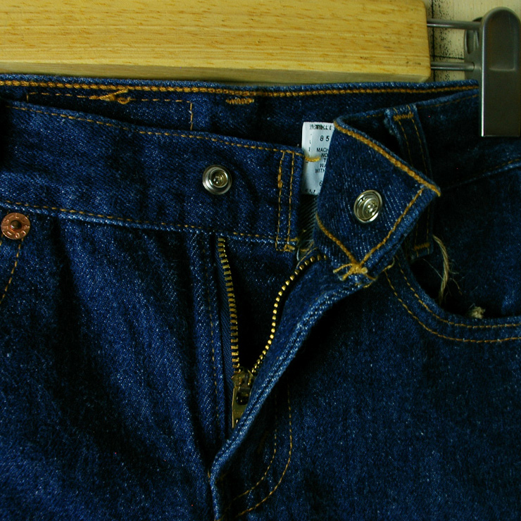 古着USA(アメリカ)製紺色(ブルー)LEVI'S XX 501 REGULAR