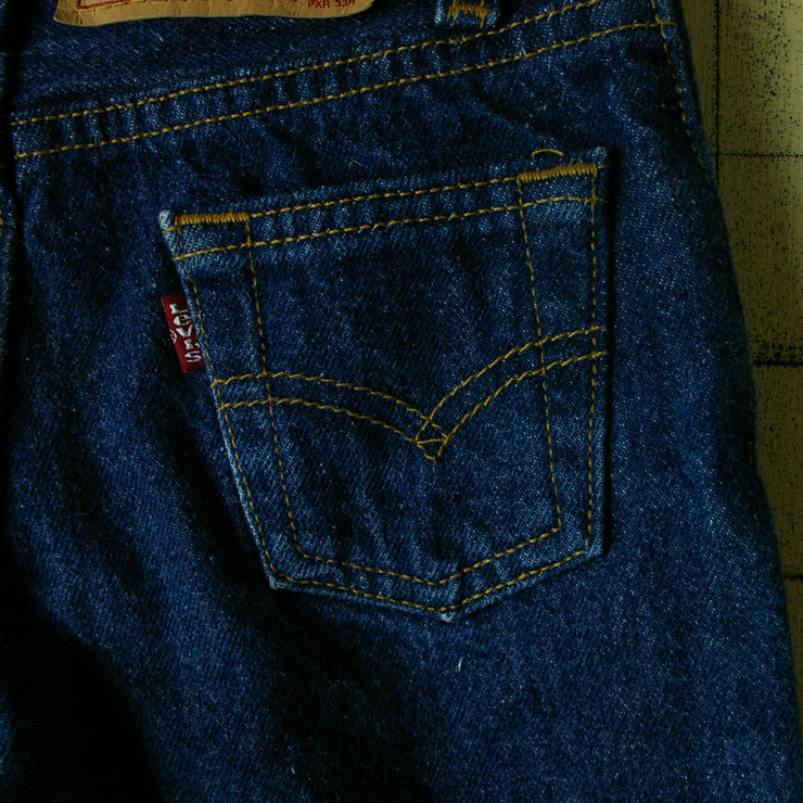 古着USA(アメリカ)製紺色(ブルー)LEVI'S XX 501 REGULAR
