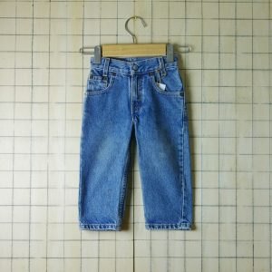 古着メキシコ製青色(ブルー)LEVI'S 550(リーバイス550)BOY'Sキッズデニム/ジーンズ