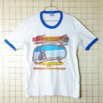 古着USA（アメリカ）製timber line 80’sリンガーTシャツ