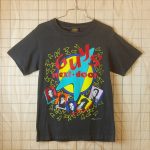 古着メンズUSA(アメリカ)製90’sコットン100%ブラック(黒)GUYS next-doorバンドTシャツ【Changes】