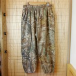 古着REALTREE(リアルツリー)総柄カモフラージュスウェットパンツ・ブラウン(茶)【Liberty】