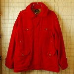 【ビンテージ】USA製Woolrich50s古着ウール100%チンストラップハンティングウールジャケット【ウールリッチ】