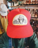 USA Mesh & Corduroy & Repeating Pattern Cap