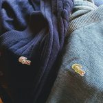 70S FRENCH LACOSTE WOOL-KNIT SWEATER & CARDIGAN