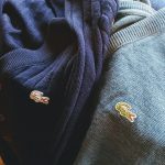 70S FRENCH LACOSTE WOOL-KNIT SWEATER & CARDIGAN