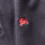 BURBERRY L/S Polo Shirt Navy-color