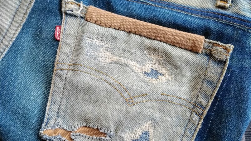 Levi's 501xx パッチリメイクデニム