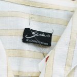 60s Scala Stripe Open collar S/S Shirt