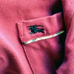 BURBERRY S/S POLO SHIRT Dark Red-COLOR