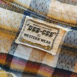 60s WASHINGTON DEE-CEE L/S Checked Western Shirt