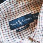 RALPH LAUREN Checked L/S Button Down Shirt