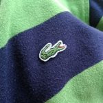 French Lacoste Border L/S Rugby Shirt