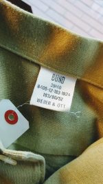 Germany Military “Light Green” L/S Shirt