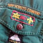 60s Vintage BOY SCOUTS-CANADA L/S Cotton Shirt