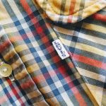 70s Levis Checked Lightweight Flannel Shirt