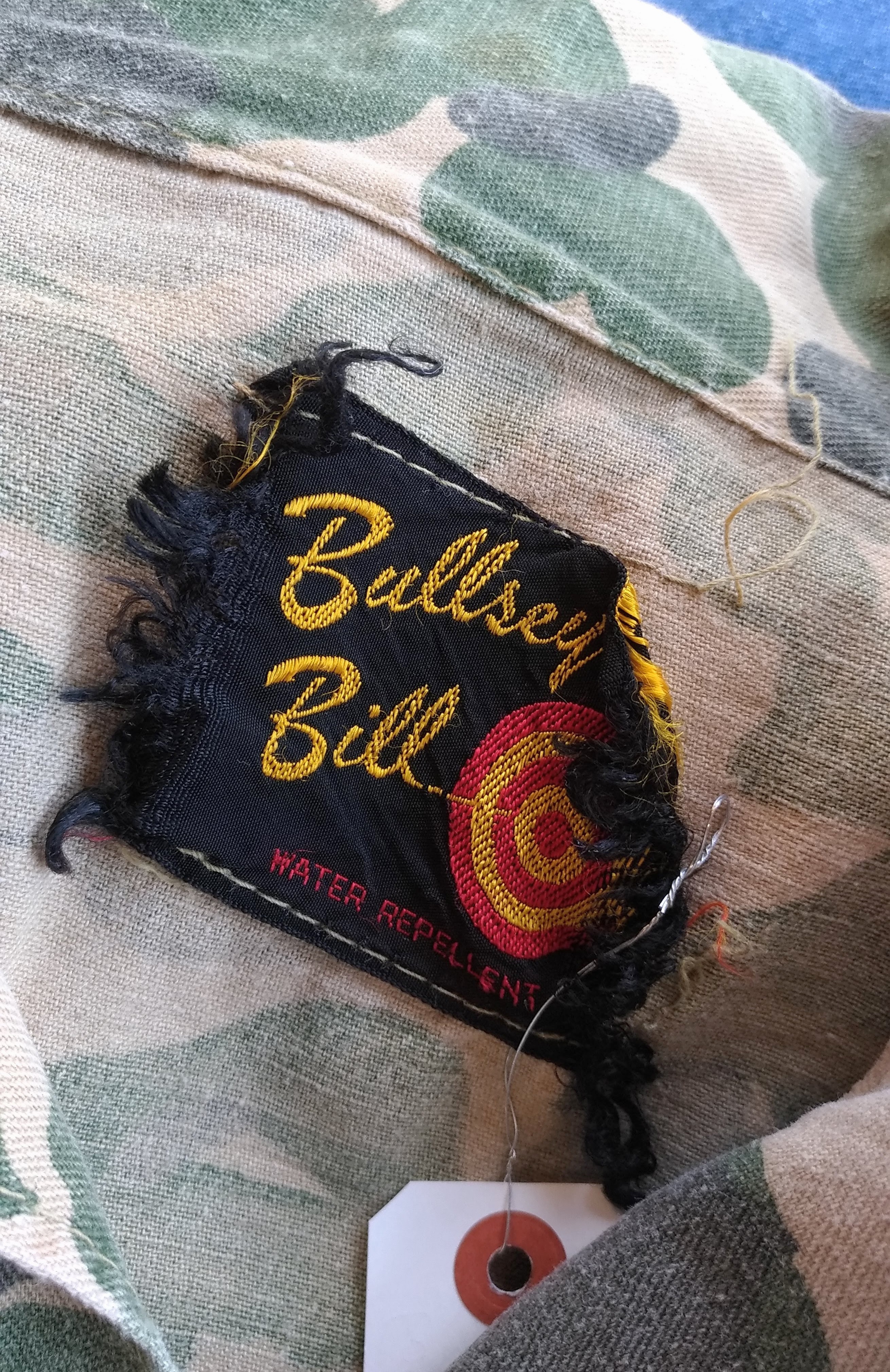 50s-60s Bullseye Bill Vintage Hunting camo Shirt – ataco garage blog