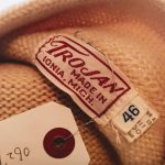 50s-60s TROJAN Vintage Wool Knit Letterman Sweater