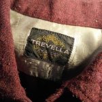 60s Vintage TREVELLA Wool&Cotton Box Shirt