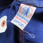 60s-70s Vintage Germany Buckino Herringbone-Twill Work Jacket