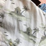 BUGLE BOY Uninhabited island Printed S/S shirt