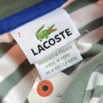 French Lacoste S/S Border Tee