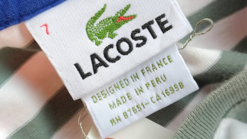 French Lacoste S S Border Tee Ataco Garage Blog