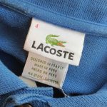 French Lacoste S/S Cotton Polo Shirt