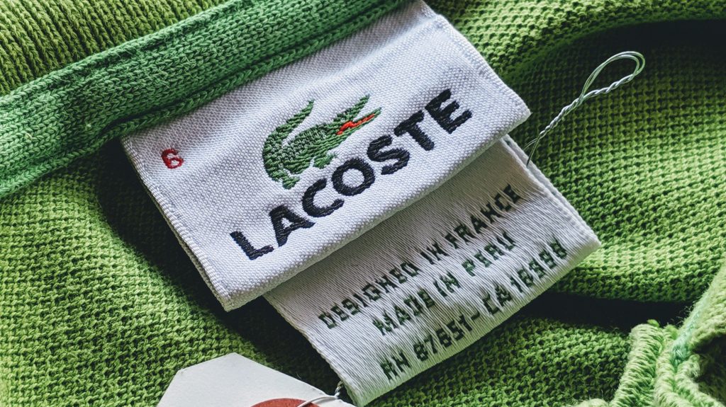 French Lacoste S S Cotton Polo Shirt Light Green Ataco Garage Blog