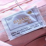 1960s-70s HABAND S/S Striped Box Shirt