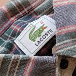 French Lacoste Check L/S Cotton Button-down Shirt