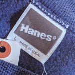 USA 80s Hanes L/S Plain SweatShirt