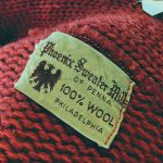 1940s Phoenix Sweater Mills Lettered Wool Cardigan
