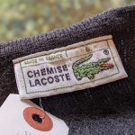 1970s French Lacoste Wool Knit Sweater