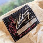 1960s USA Whiting Melton Wool Leather Varsity Jacket