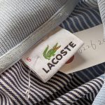 French Lacoste S/S Stripe Polo Shirt & 送料無料5月30日まで!