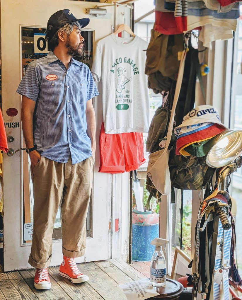 USA WEARGUARD S/S STRIPE WORK SHIRT