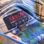 1970s-80s USA ARROW S/S Check Button-Down Shirt