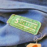 1960s-70s SOLIFOR France Cotton Zip-up Work Jacket Mens-M