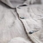 1960s-70s Germany Damaged Cotton Work Coat Mens-L