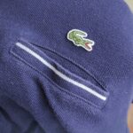 French Lacoste L/S 1Pocket Polo Shirt Mens-ML