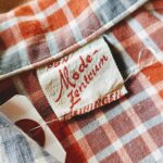 1950s-60s EURO Mode-Lentrum Shark Collar S/S Plaid Shirt Mens-SM