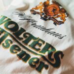 1970s-80s WOLTERS Pilsener Print Tee White Mens-XL