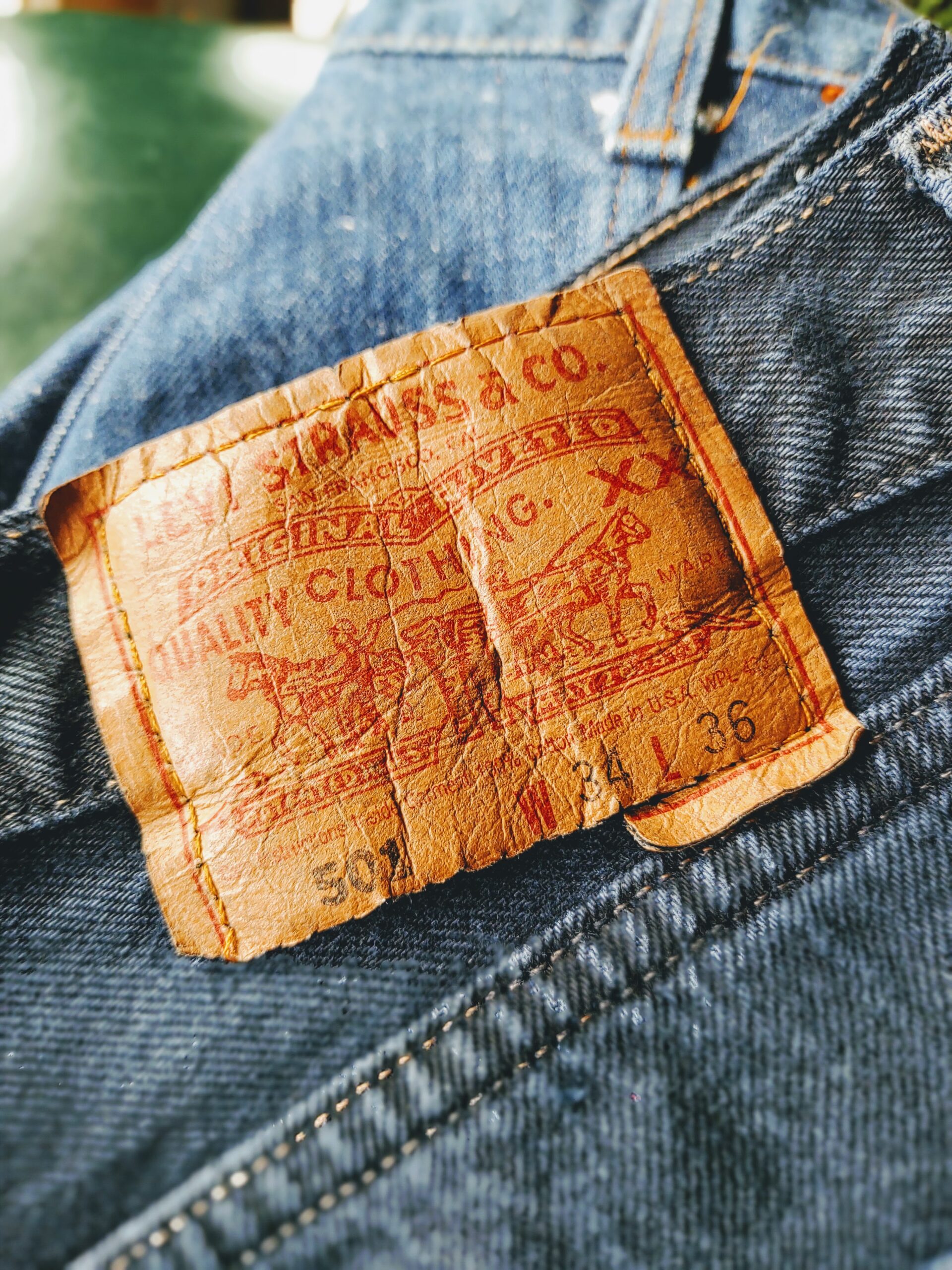 1990s USA Levi's 501 Post-Dyed Denim Pants Navy W34 – ataco garage ...