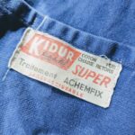 1960s-70s France KIDUR Work Jacket Navy Mens-L