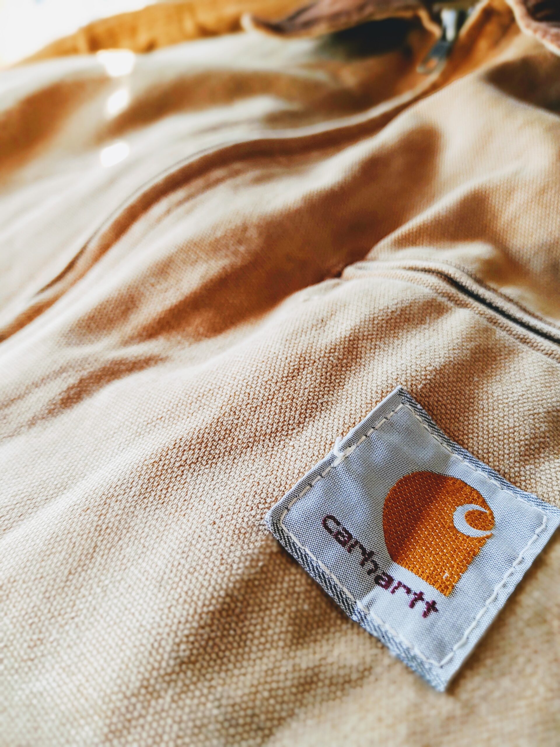 Big Size 1980s-90s USA carhartt Duck Detroit Jacket Brown Mens-XL ...