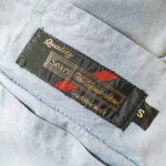 1960s-70s USA Sears Reversible Jacket Blue-Beige Mens-S